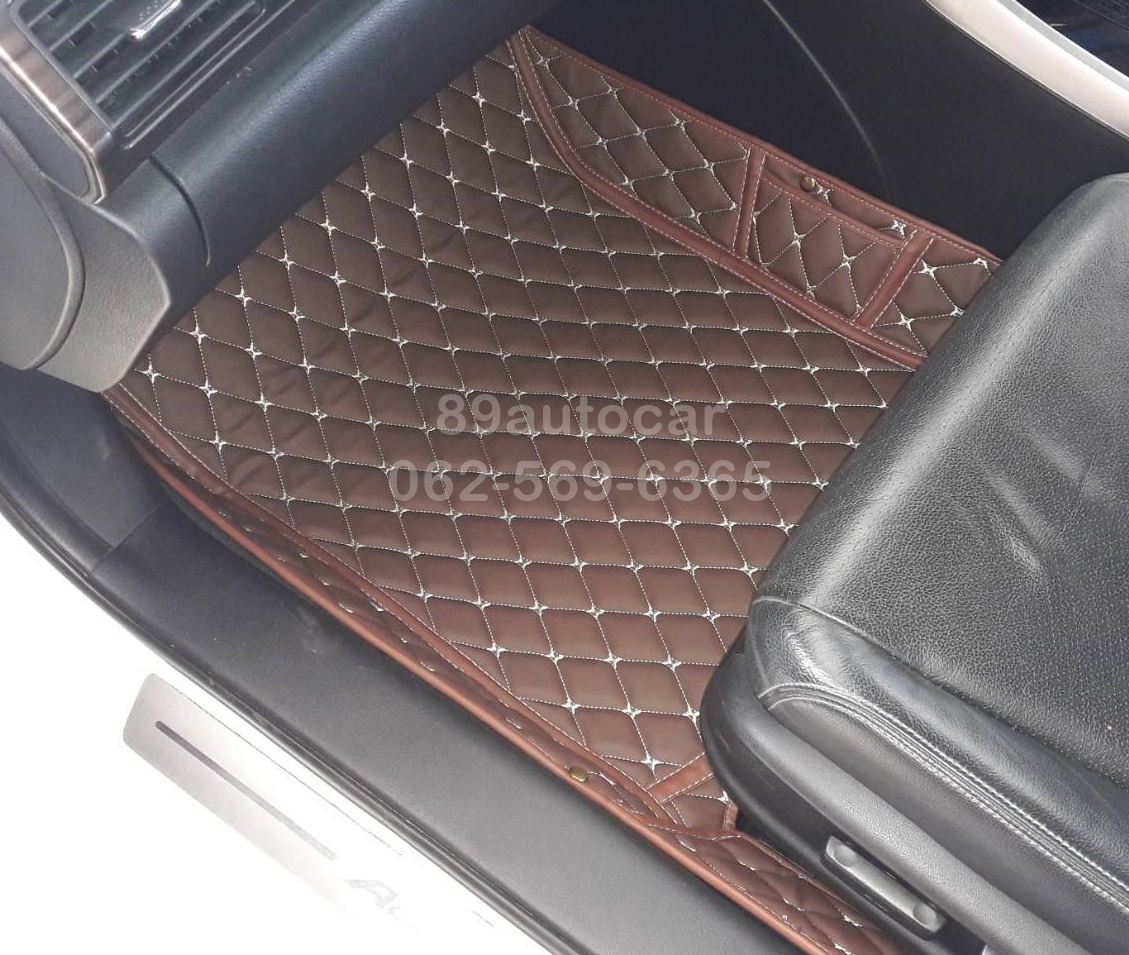 พรมปูพื้นรถยนต์ Honda Accord G9 ปูพรมหกดี สีกาแฟ เต็มคัน