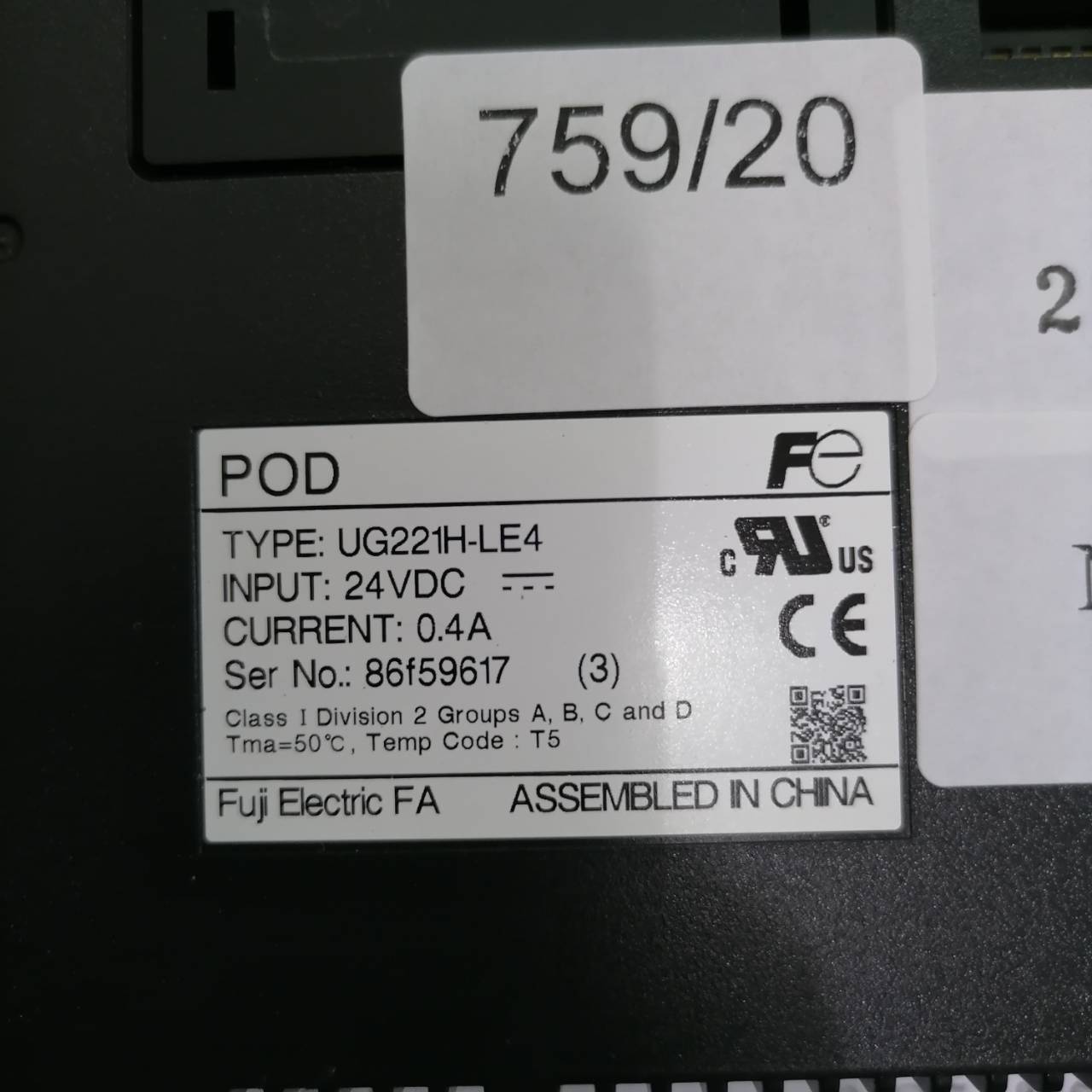 UG221H-LE4 HMI " FUJI "