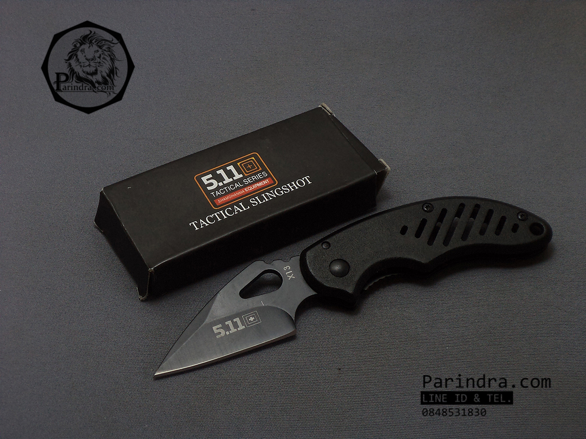 มีดพับ 5.11 Tactical Slingshot รุ่น X13 มีดต่อสู้ระยะประชิด (OEM)