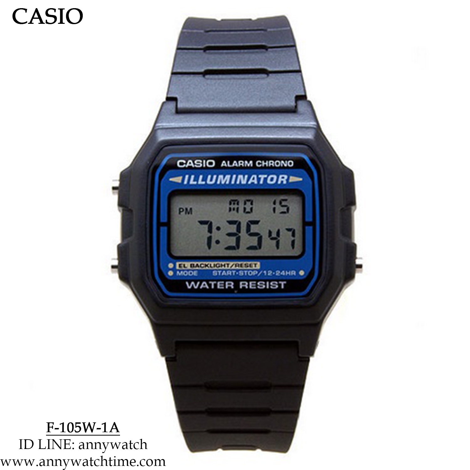 CASIO F-105W-1A