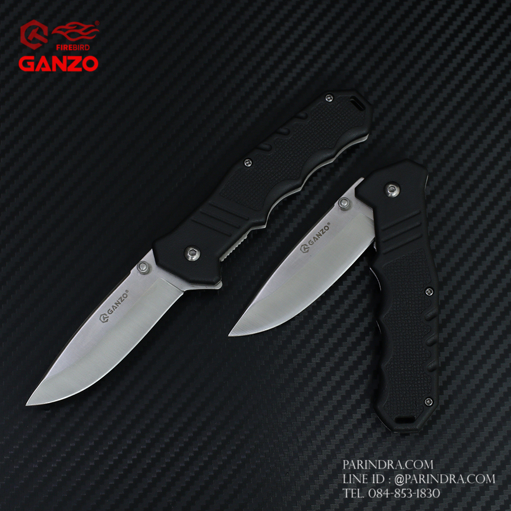 มีดพับ Ganzo กานโซ่ รุ่น Ganzo G616 ด้ามสีดำ ของแท้ 100%