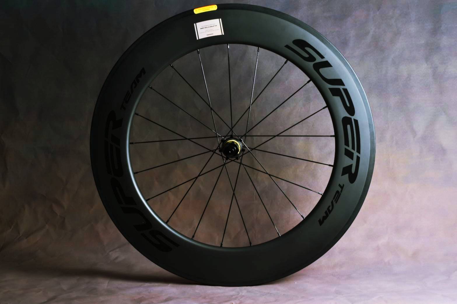 Superteam power ล้อคาร์บอน ขอบสูง 60/88มม. ขอบอ้วน 25มม. ยางงัด ลูกปืน power bearing