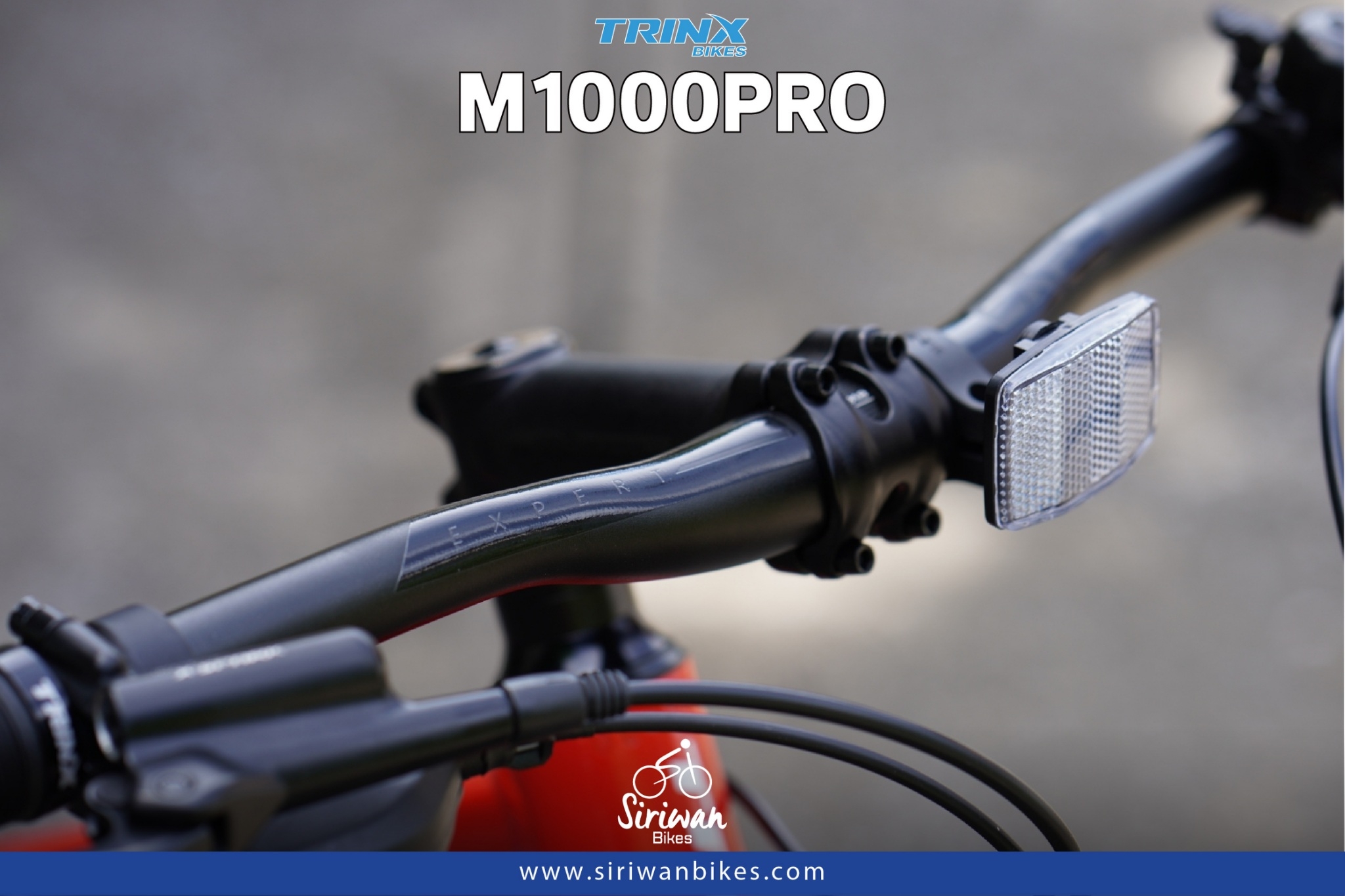 จักรยานเสือภูเขา TrinX M1000Pro เฟรมอลู 29er LTWOO 1*10 สปีด ดิสน้ำมัน, TRINX MY2023