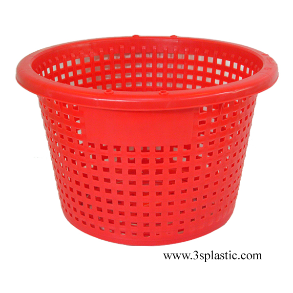 704 ตะกร้า หลัวปลา ขนาด Ø 55.5 x 35.5 cm. บรรจุ 40 กิโล