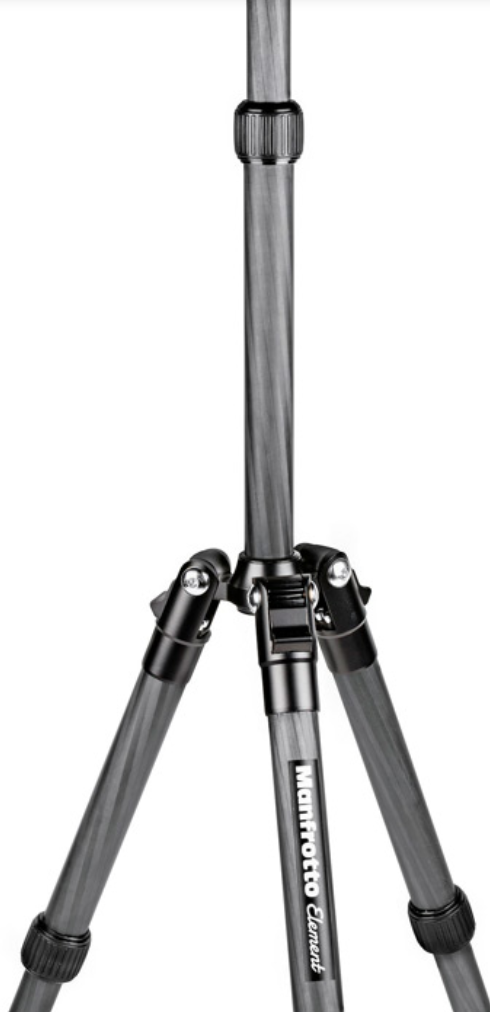 ขาตั้งกล้องคาบอนไฟเบอร์ Element Traveller Tripod Small with Ball Head, Carbon Fiber Black สีดำ MF-MKEL-S5CFB Manfrotto ประกันศูนย์ 5 ปี