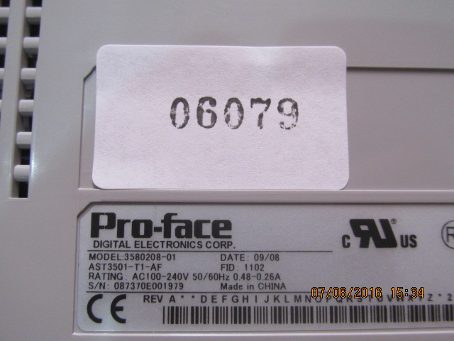 LCD TOUCH SCREEN “ PROFACE ” รุ่น AST3501-T1-AF