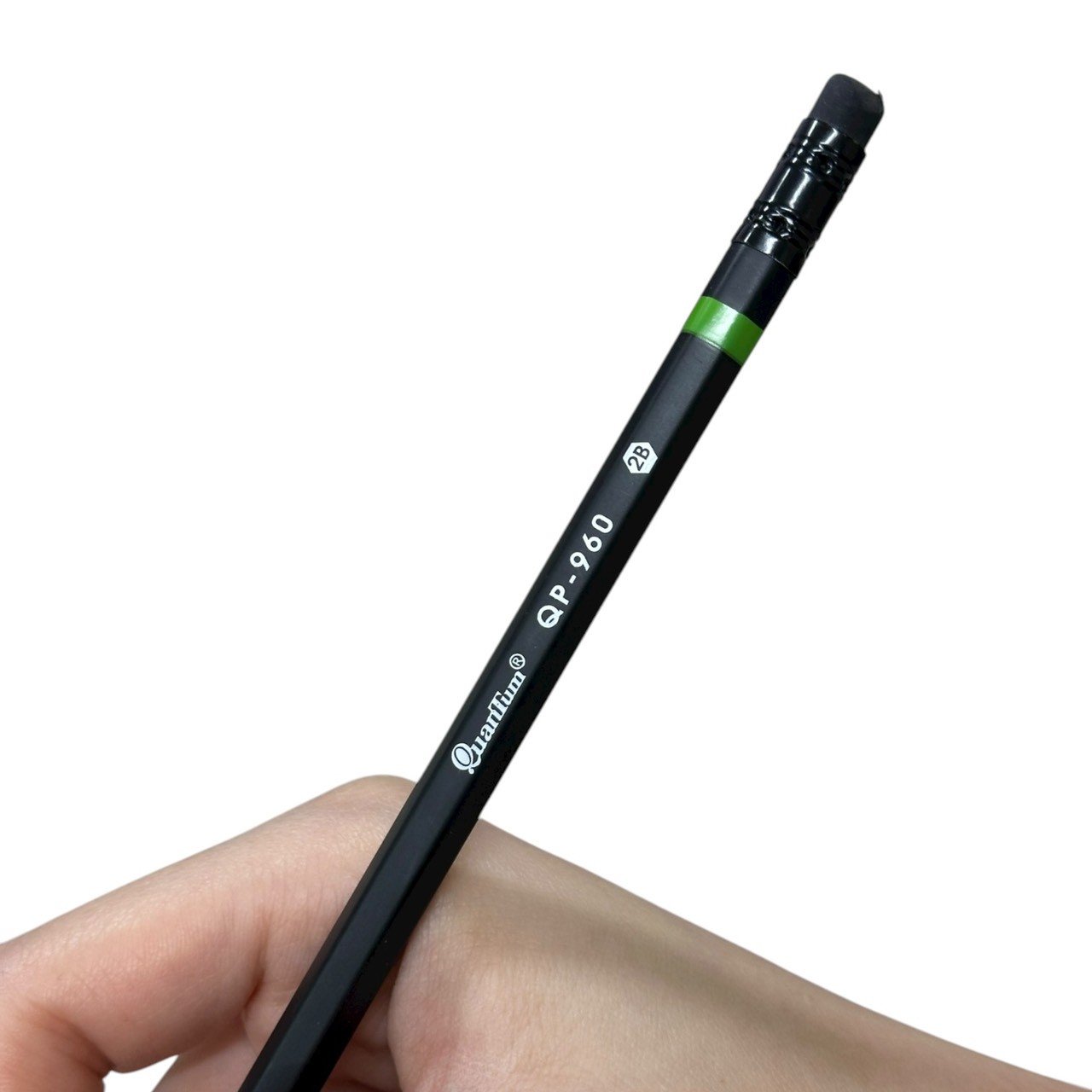 ดินสอไม้แท่งเหลี่ยม 2B (Quantum QP-960)