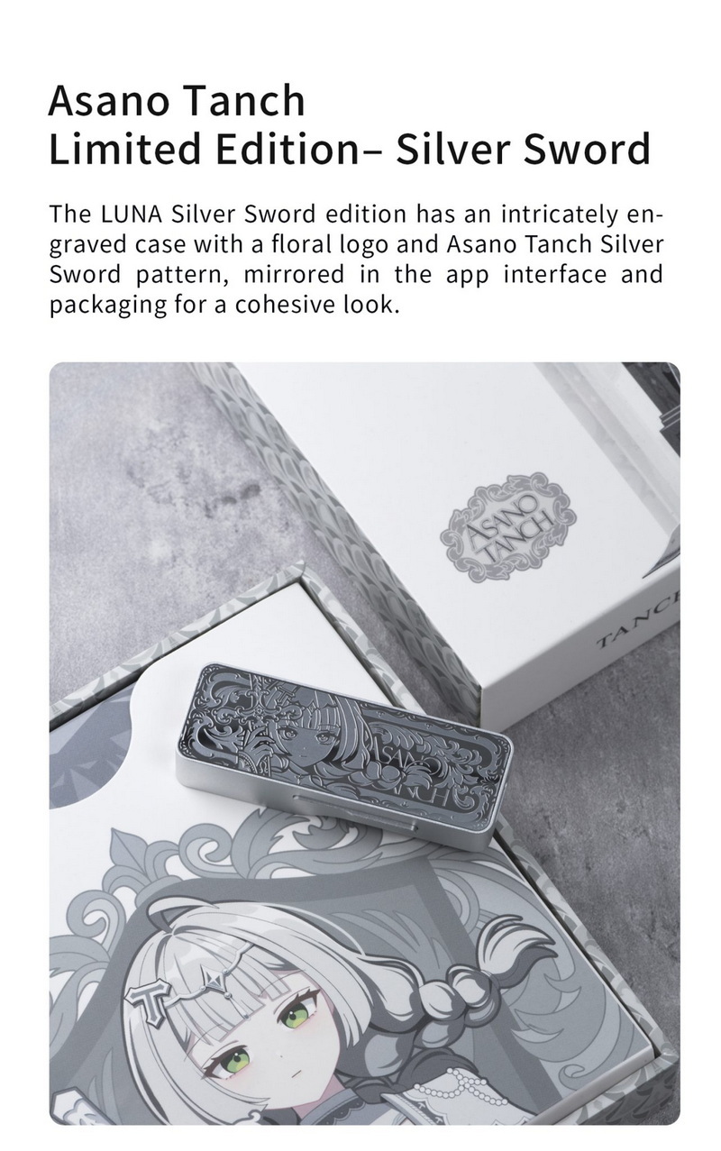 TANCHJIM Luna USB DAC/AMP พกพา ชิป DAC CS43198 x2 ประสิทธิภาพสูง ประกันศูนย์ไทย