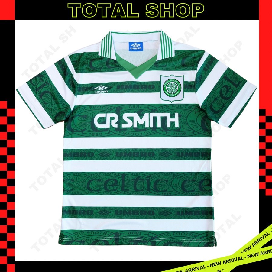 Celtic 1995/96 Home Vintage Jersey เสื้อฟุตบอลเซลติก CR SMITH