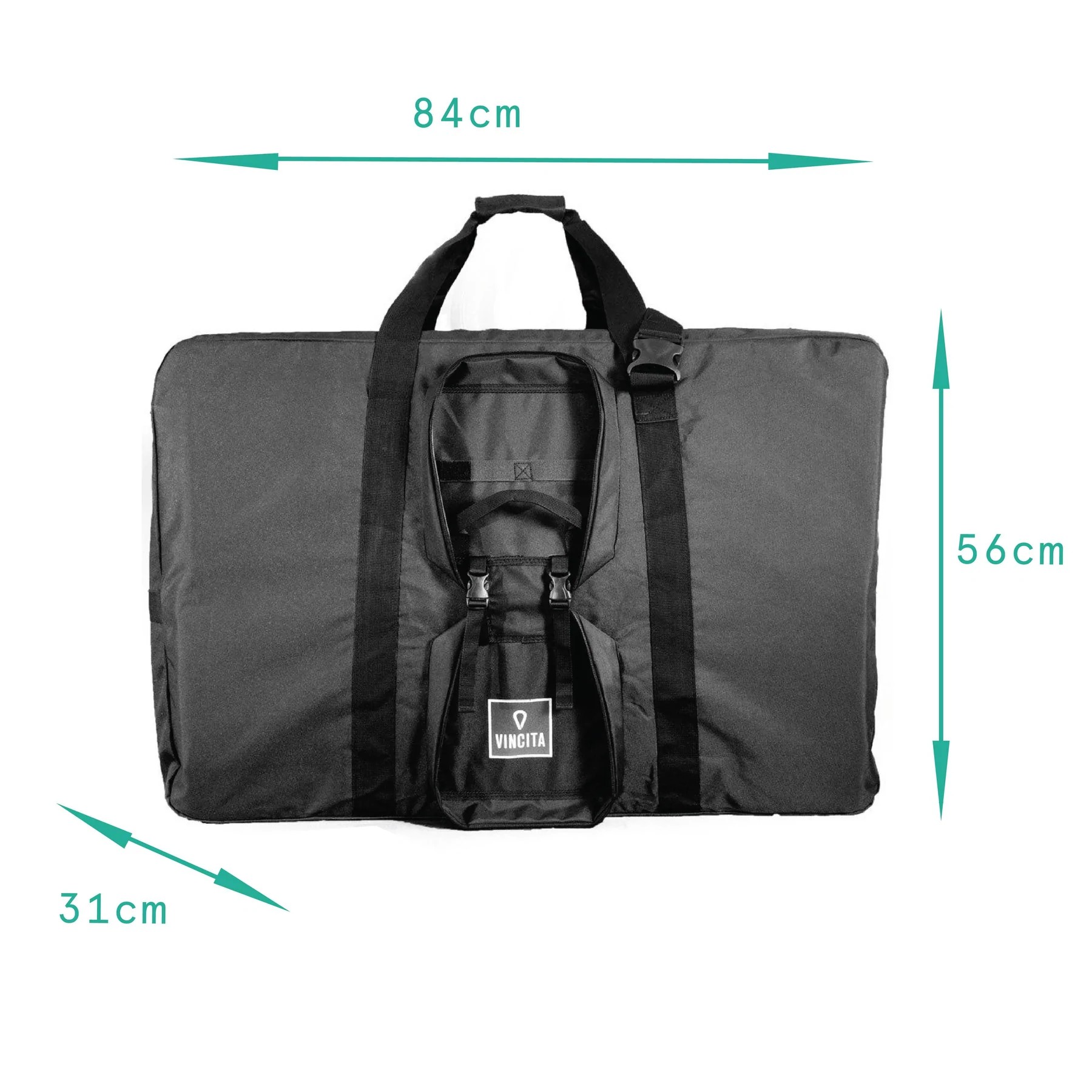 VINCIT travel bike bag, B131S กระเป๋าใส่จักรยานพับ ขนาด 16 นิ้ว