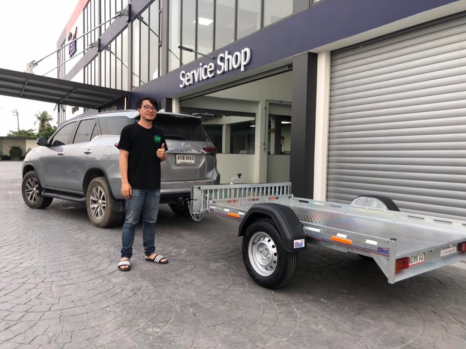 รถพ่วง อัพบีท UPBEAT Dirt Bike JR. BIKE rail motorcycle trailer (ได้ทั้งจักรยานและมอเตอร์ไซค์)