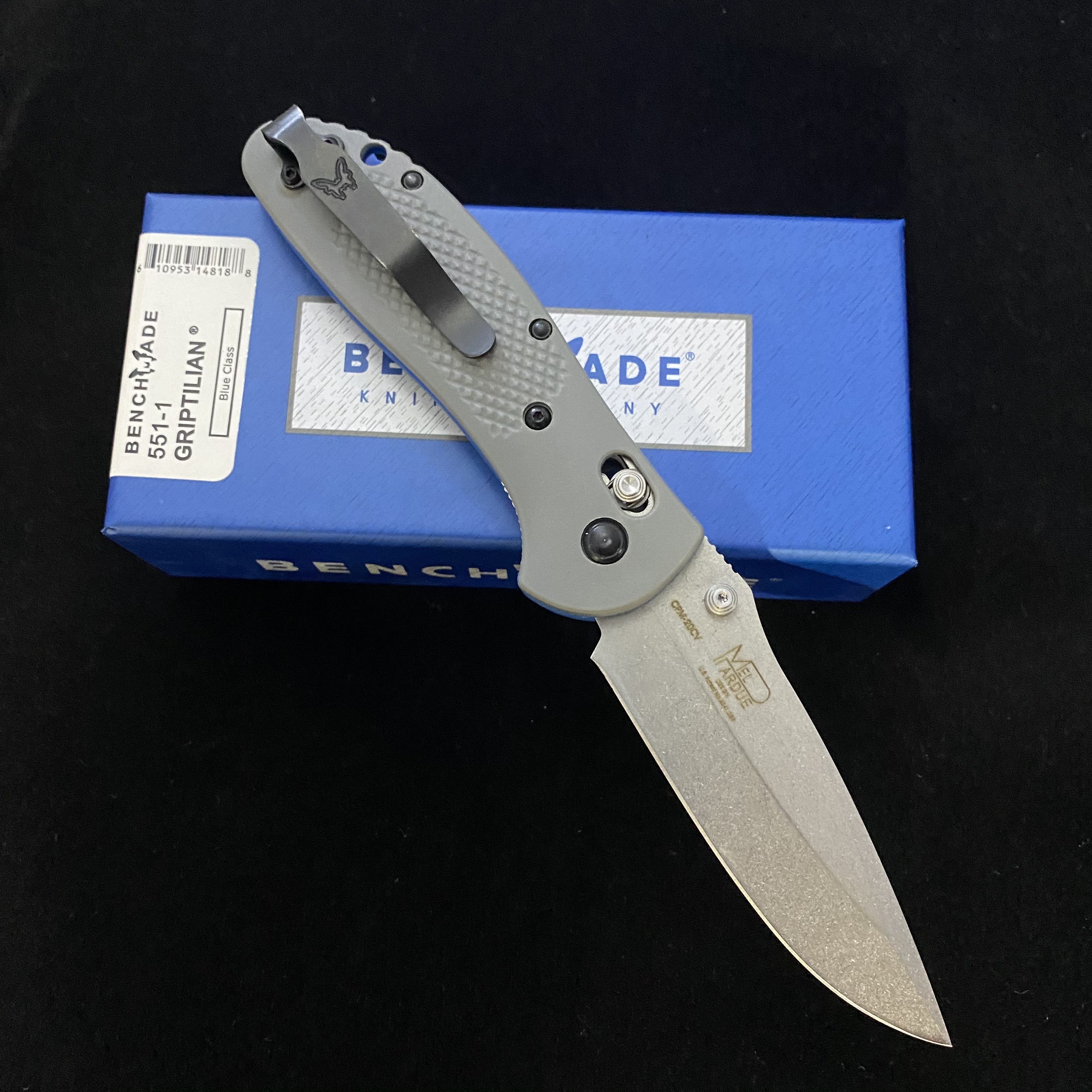 มีดพับ BENCHMADE 551-1 GRIPTILIAN คมกริบ (OEM)
