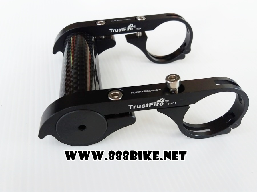 ขาจับไมล์ บาร์ฟลาย TrustFire Bicycle Handle Bar Extender Mount Bracket Holder BarFly, HE01