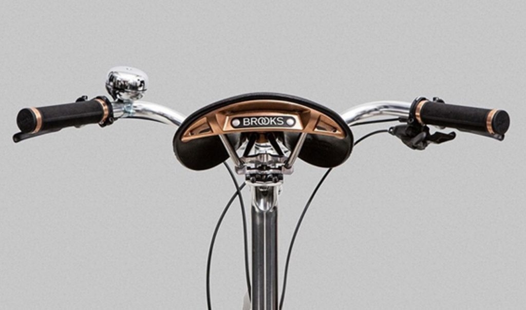 เบาะ BROOKS C17, Cambium C17 Special COPPER : Organic-Black rubber with Copper Rivet