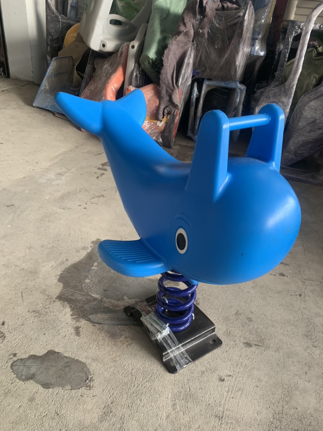 สปริงโยกปลาโลมา-ปลาโลมาสปิงโยก