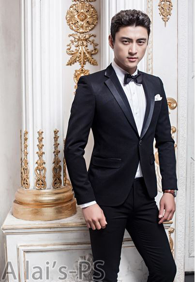 Pre-order ชุดสูทชาย สีดำ