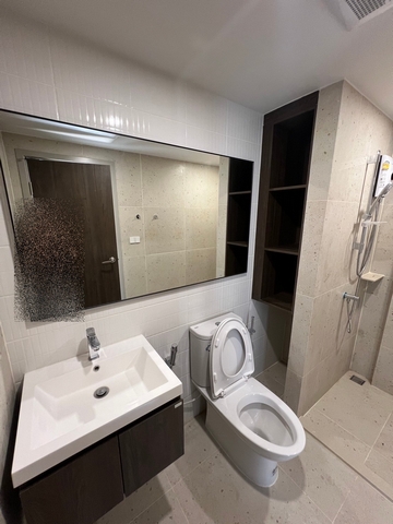 ให้เช่าคอนโด นิว ครอส คูคต สเตชัน ตึก C 30.68 ตร.ม.ห้องใหม่ เฟอร์ครบ มีเครื่องซักผ้า ติดรถไฟฟ้าคูคต