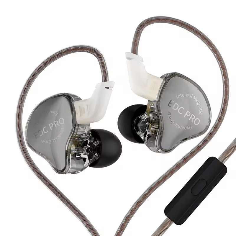 KZ EDC Pro หูฟัง IEMs ไดรเวอร์ Dynamic เบสทรงพลัง เส้นโค้งเสียงที่น่าทึ่ง ประกันศูนย์ไทย