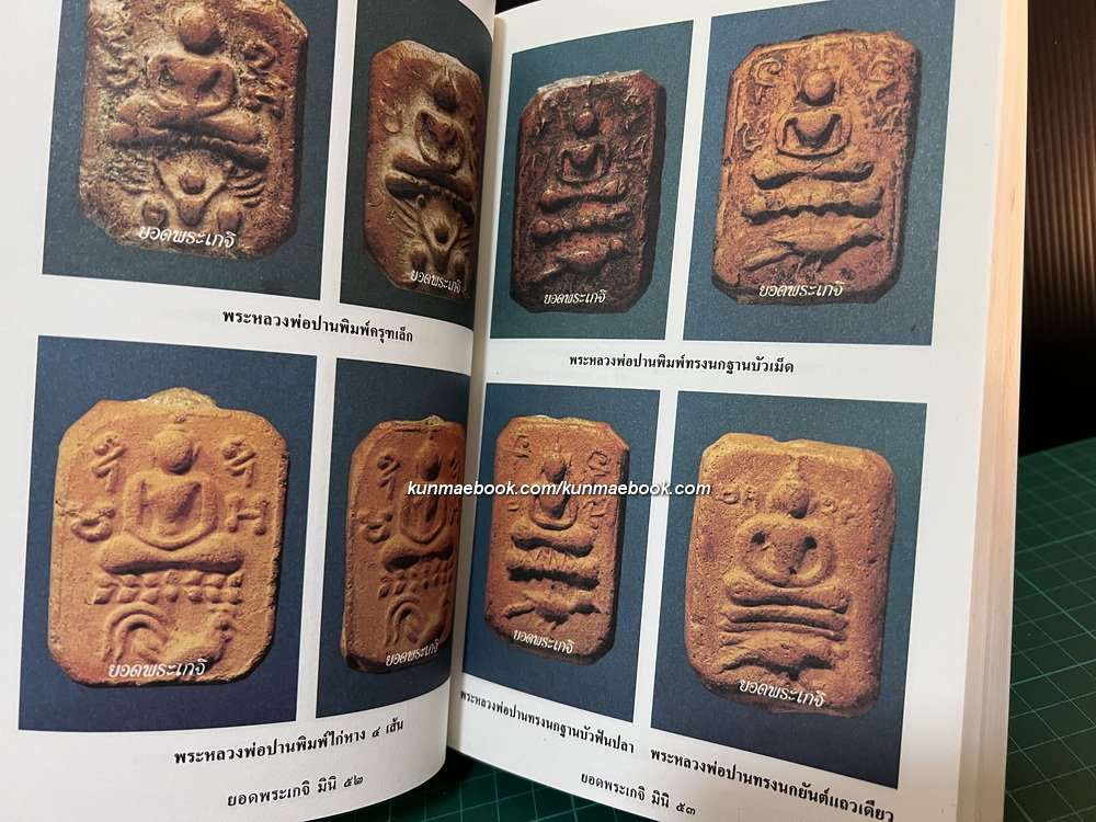 ยอดพระเกจิ รวมเล่มมาตรฐานฉบับ พระยอดนิยม ดิน-ชิน-ผง-เหรียญ * ตำหนิ