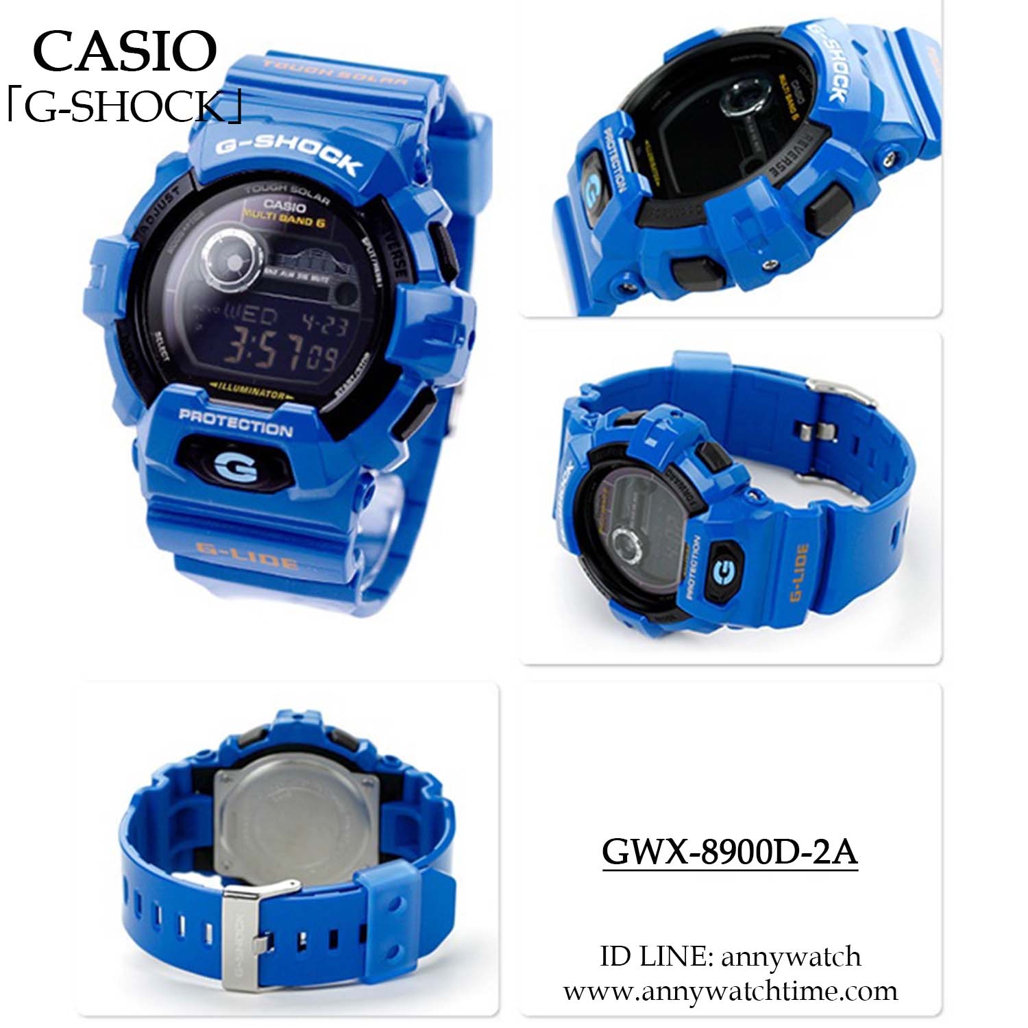 G-SHOCK GWX-8900D-2A - จำหน่ายนาฬิกาของแท้ 100% อะไหล่นาฬิกา