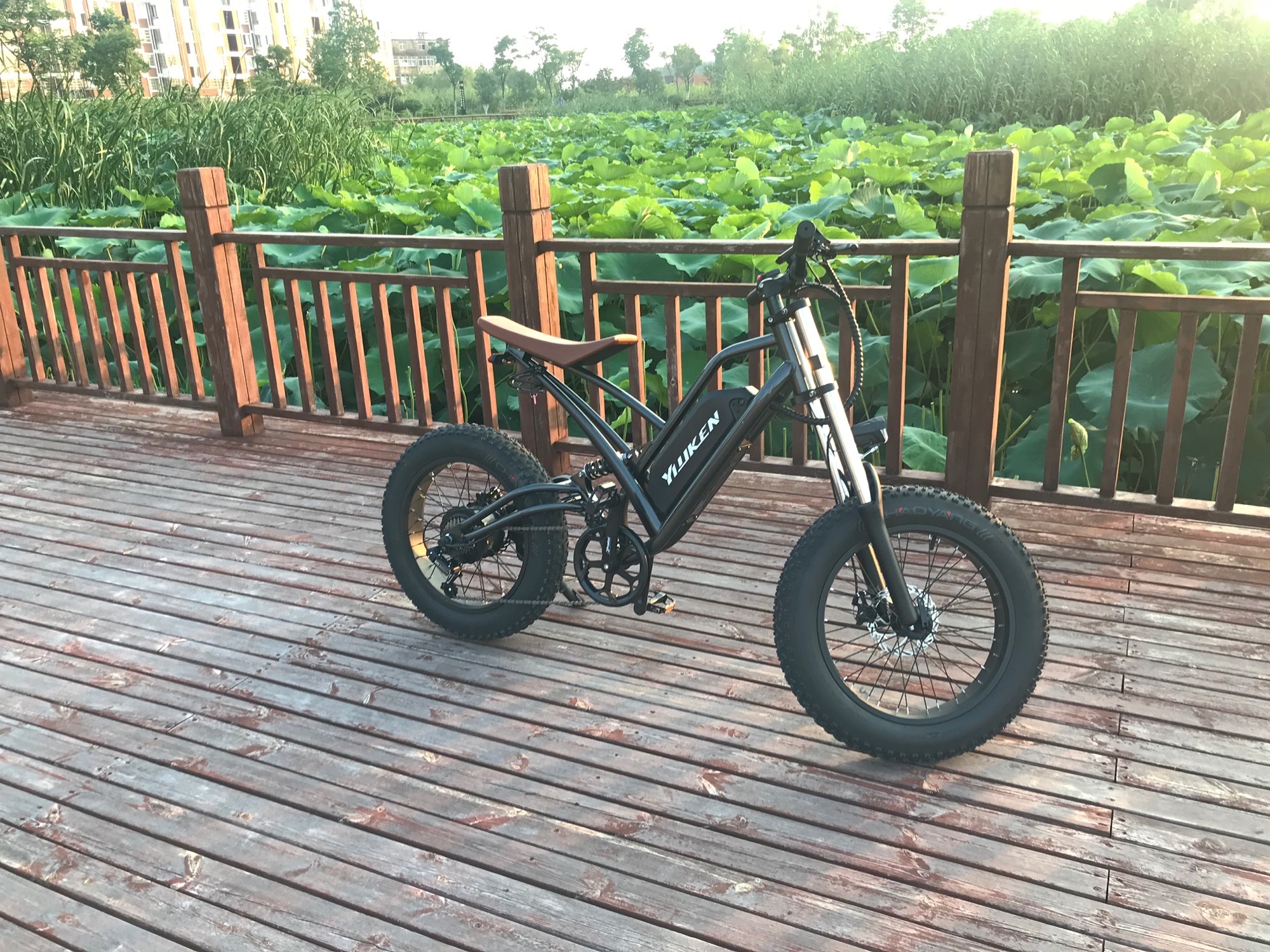 จักรยานไฟฟ้า YOUKEN Fat Tire Electric Bike E-Bike SUPER 73, 7 สปีด ล้อ 20 นิ้ว 750w/แบตลิเที่ยม, วิ่งได้ 30-60กม.เร็วสูงสุด 30กม/ชม