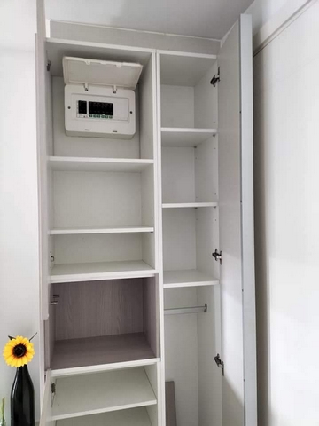 ให้เช่าคอนโด เดอะ คิทท์ พลัส พหลโยธิน-คูคต ตึกB 28 ตรม.เฟอร์ครบ มีเครื่องซักผ้า ใกล้รถไฟฟ้าคูคต