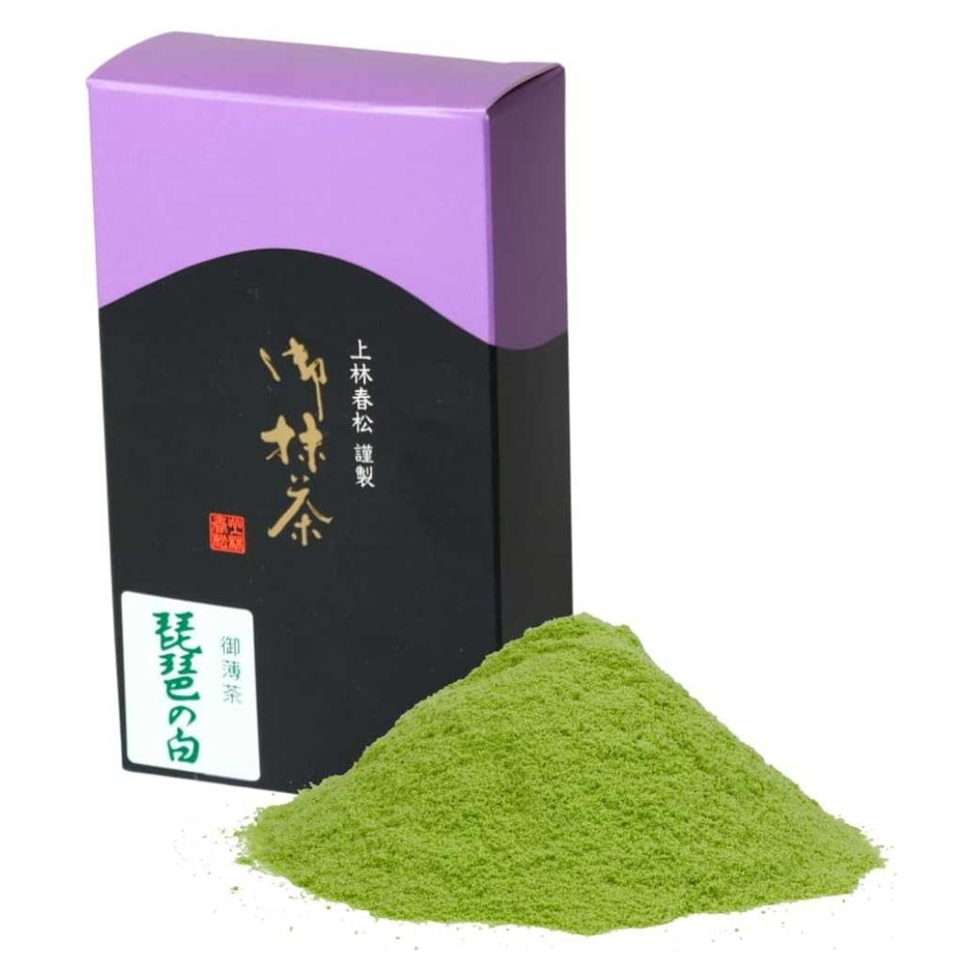 มัทฉะพรีเมียม เกรดพิธีชงชา Kanbayashi Shunsho Biwa no Shiro Matcha จากประเทศญี่ปุ่น 20g