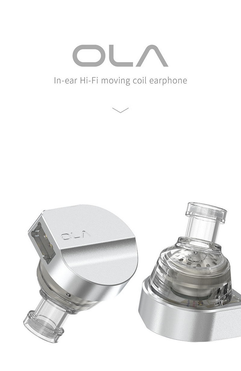 TANCHJIM OLA หูฟัง IEMs ไดรเวอร์ไดนามิก 10mm สาย OFCชุบเงินLitz + OFC Litz ประกันศูนย์ไทย