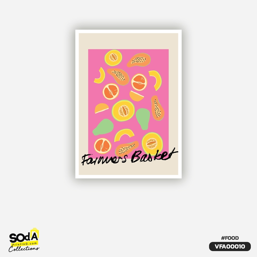 ภาพตกแต่งบ้านสำเร็จรูป Fruity VFA00010 #SOdAcollection #ภาพตกแต่งบ้านสไตล์อาหาร #อาหาร #FOOD