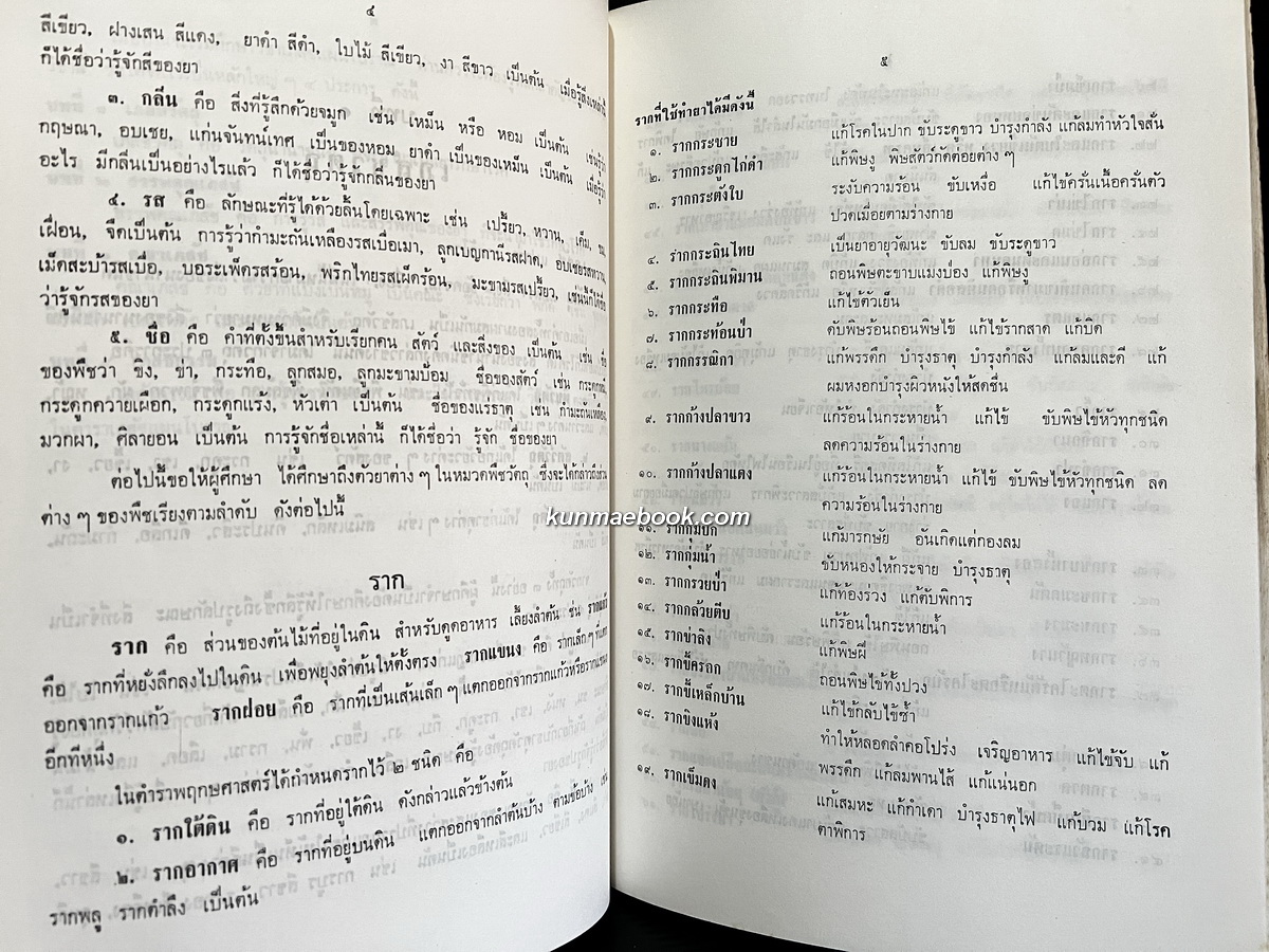 ตำราเภสัชกรรมแผนโบราณ / อนุสรณ์ นายวัชระ บูรพาชีพ