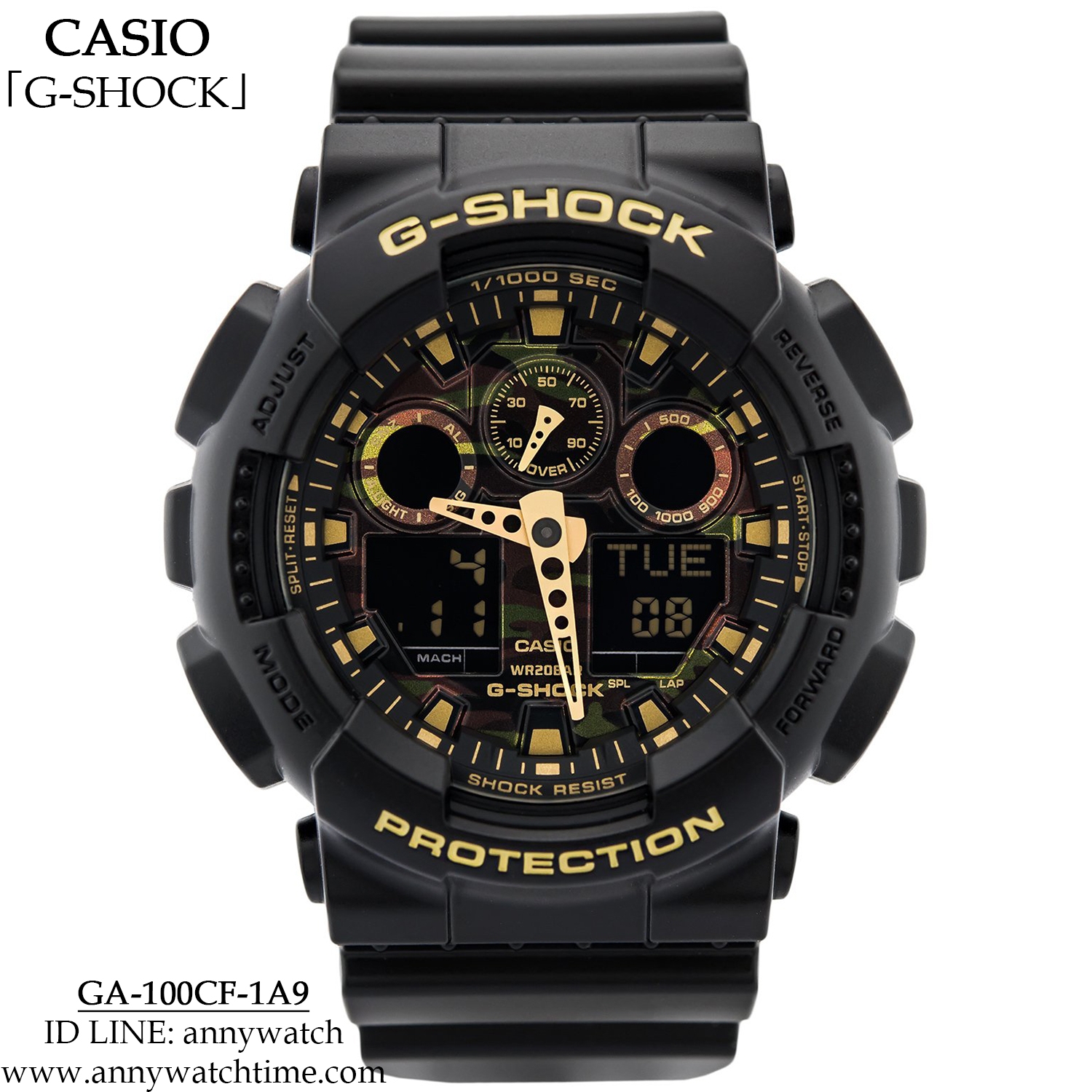 G-SHOCK GA-100CF-1A9
