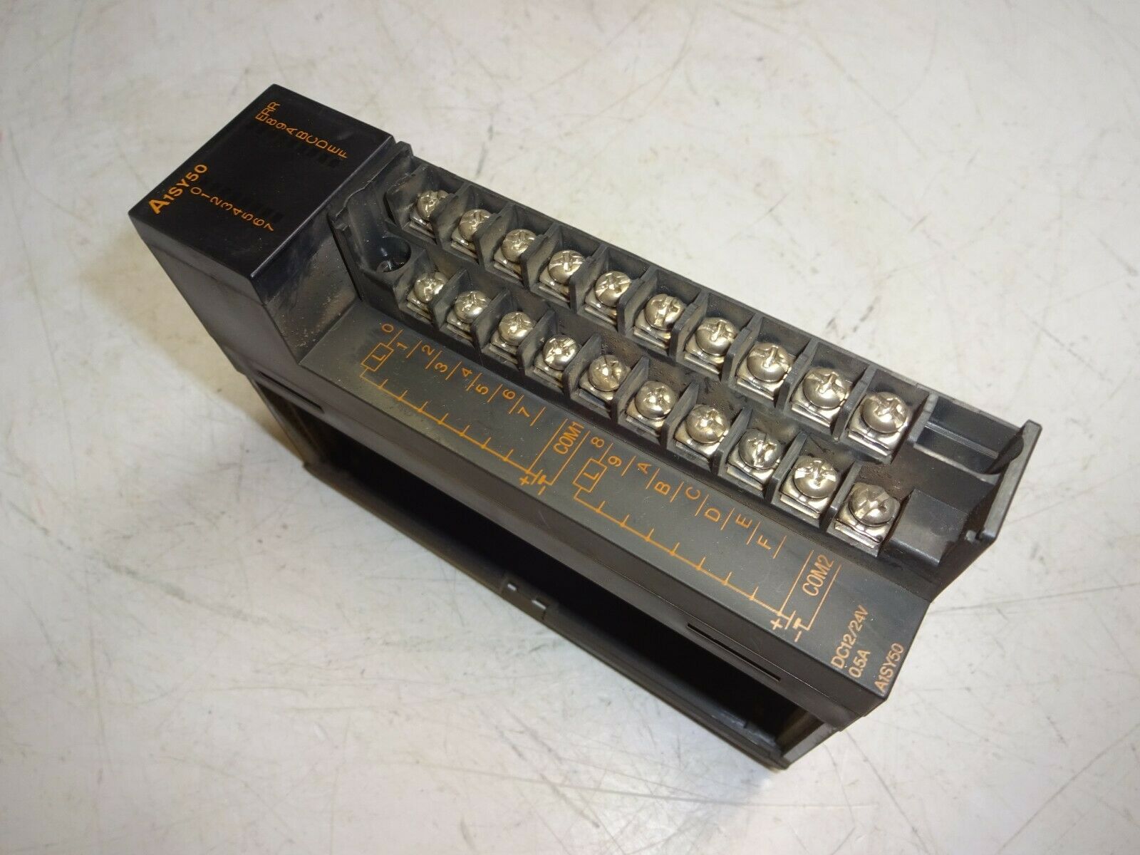 PLC " MITSUBISHI " รุ่น A1SY50