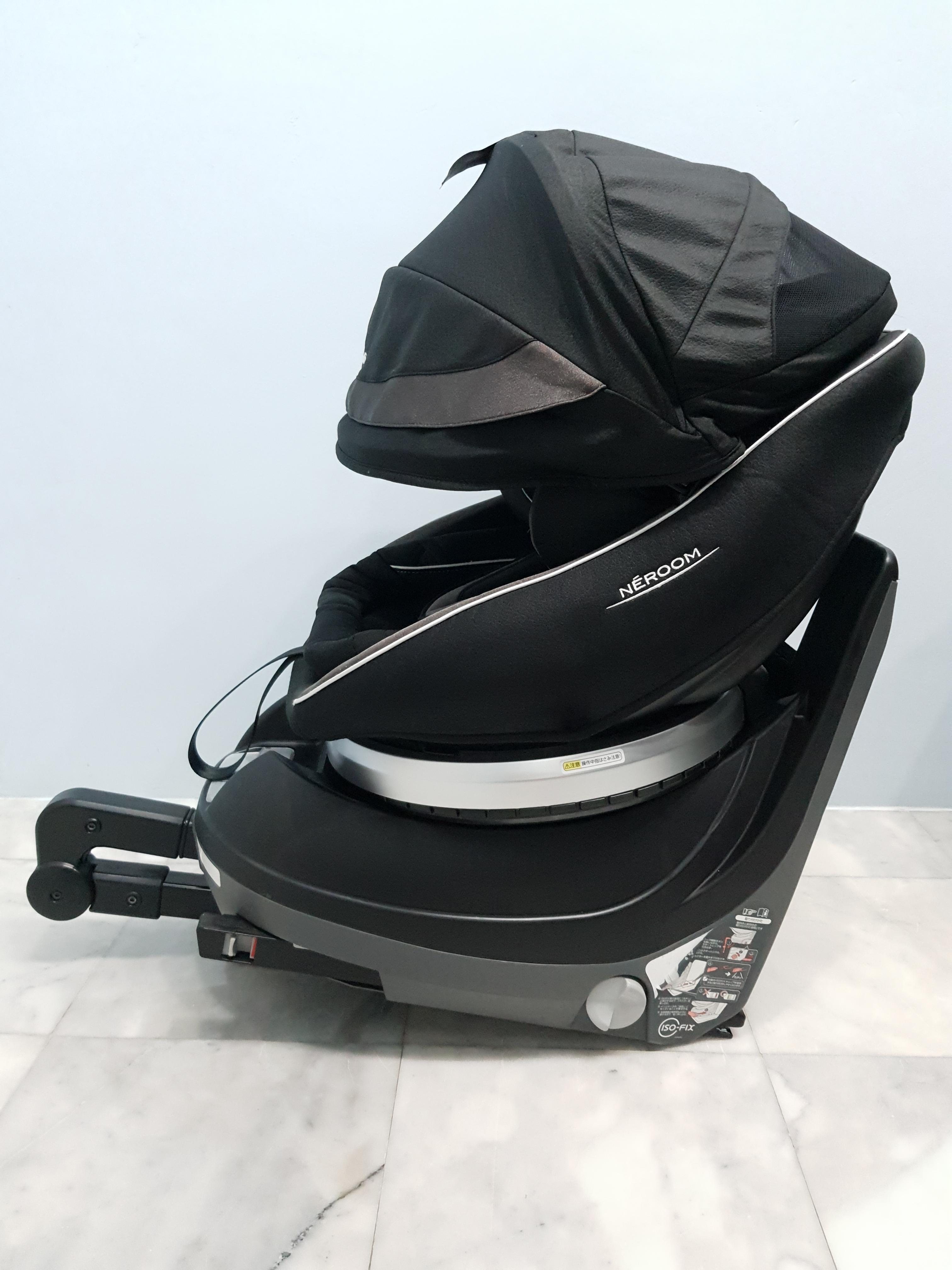 Combi neroom cradling 360 isofix NF-700 สีดำ
