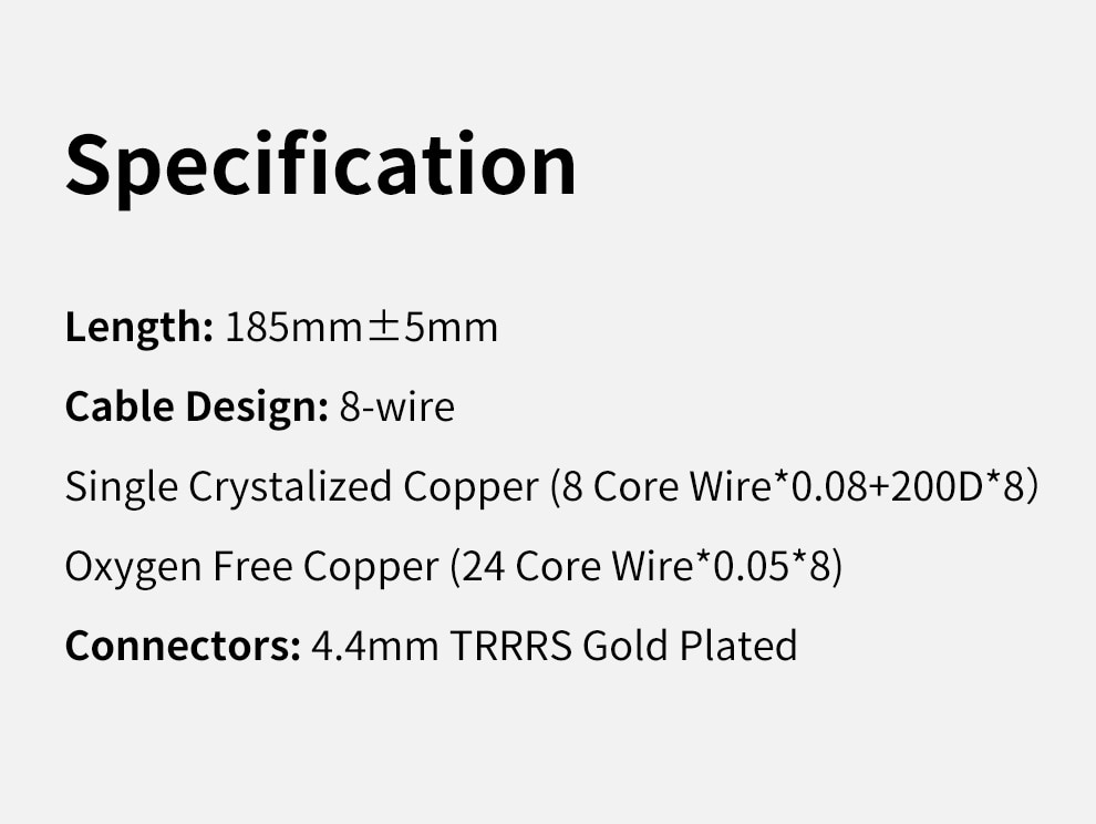 ขาย Cayin CS-44C44 สายสัญญาณ 4.4mm เป็น 4.4mm Audio Cable