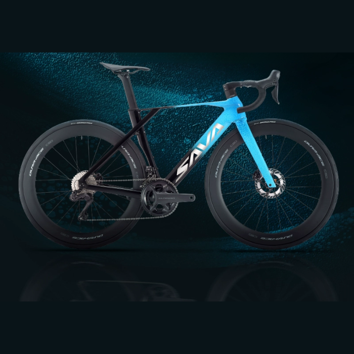 SAVA SLR8 Carbon Fiber Road Bike Shimano Ultegra Di2 8170 7.72kg Hydraulic Disc Brake | 2025
