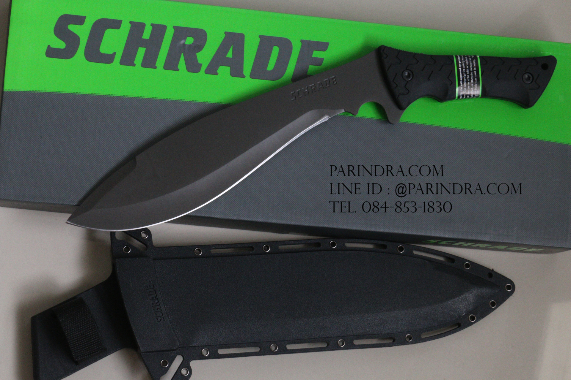 มีดใบตายเดินป่า SCHRADE Knife SCHF48 แกร่ง และ ทรหด (OEM)