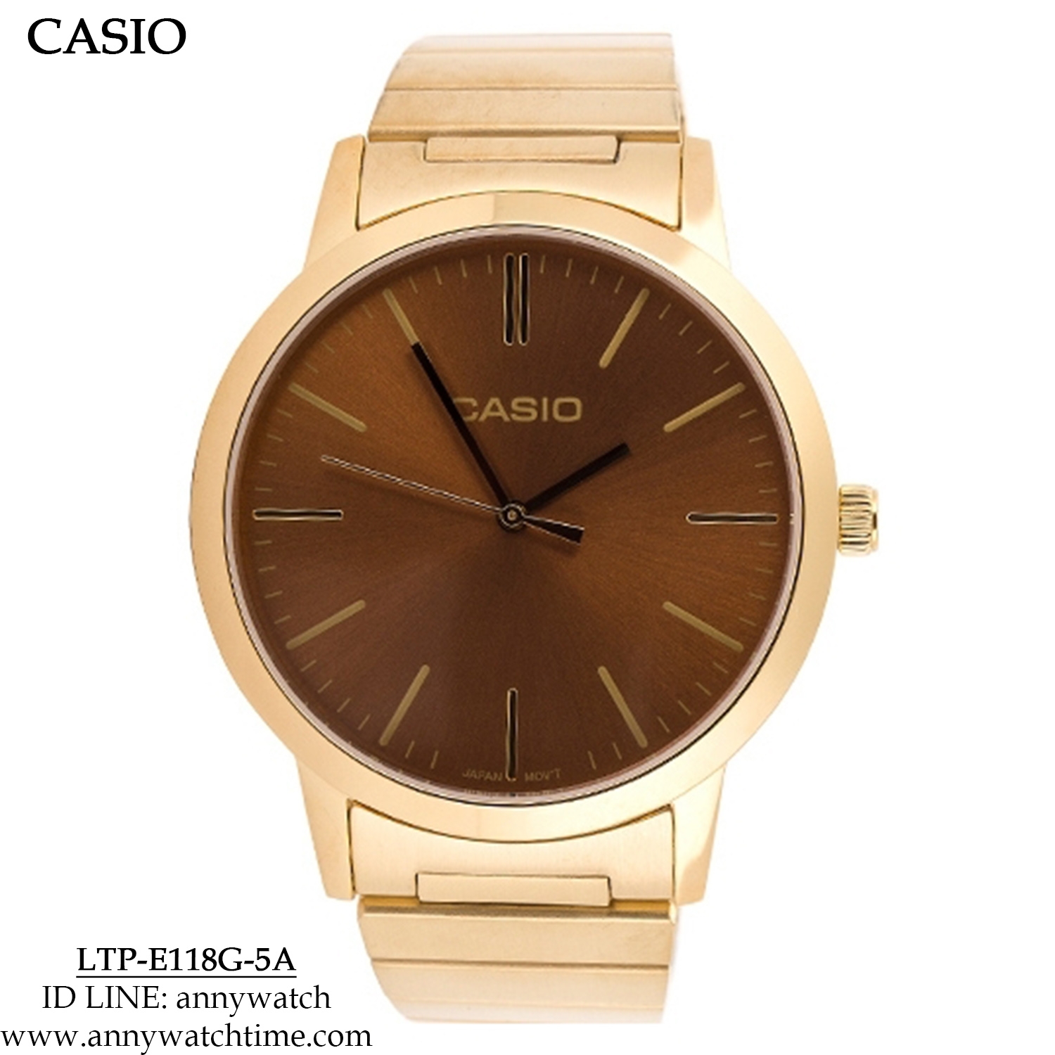 CASIO LTP-E118G-5A