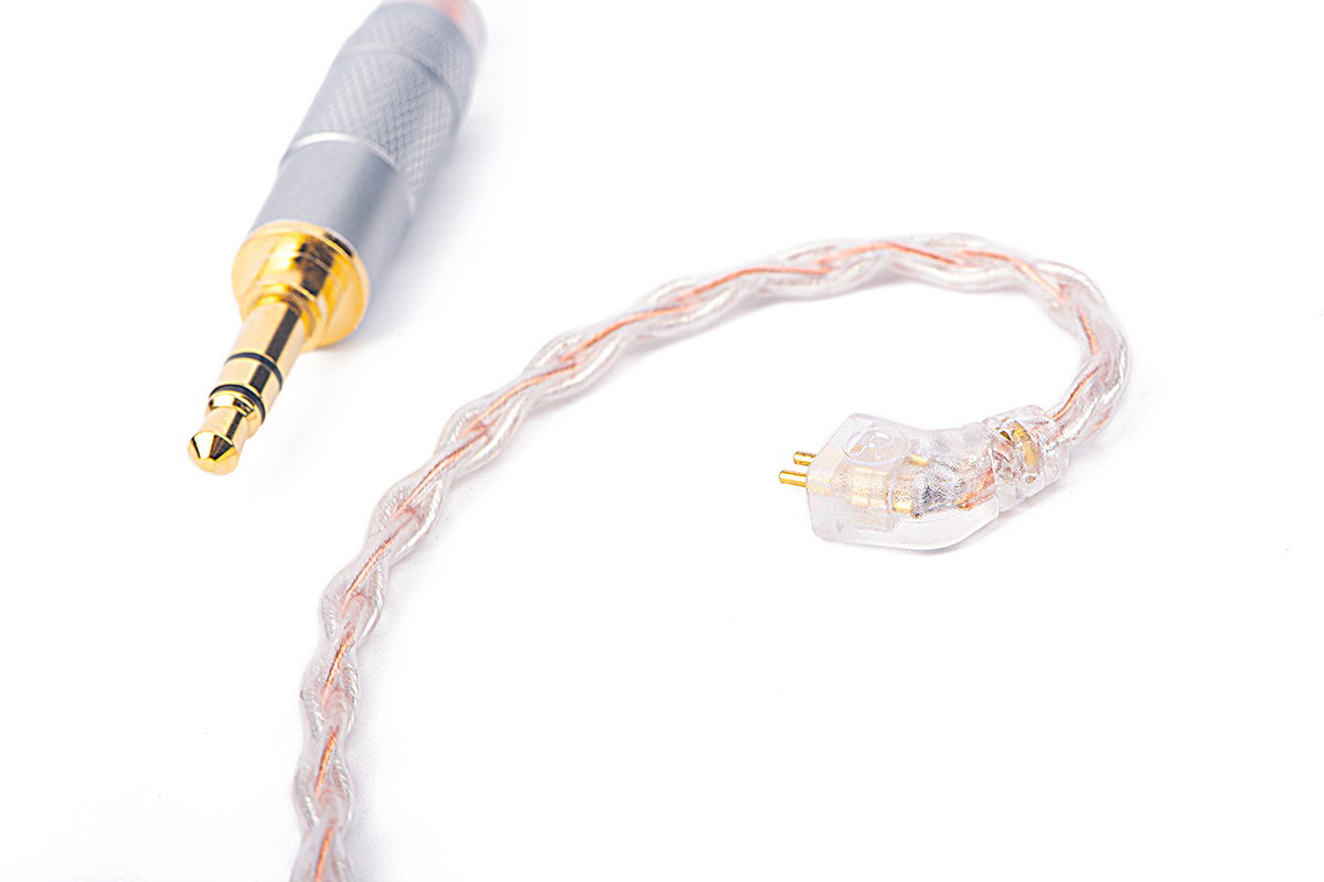 ขาย TFZ TC-3 สายอัพเกรดหูฟัง ทองแดงถักสายชุบเงิน 8 แกน ระดับ HiFi