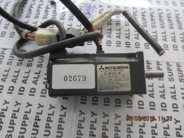 SERVO MOTOR “ MITSUBISHI ” รุ่น HC-MF053-UL