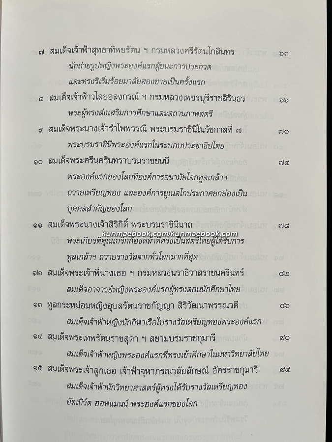 ๒๐๐ หญิงไทยคนแรก เล่ม ๑ ( ๑๐๐ พระองค์/คนแรก)