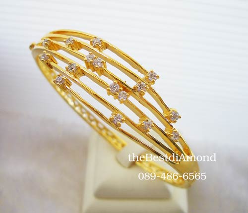 ++BB034+++กำไล 6 lines+++กำไลstyle modern ดูโฉบเฉี่ยว เปรี้ยว แอบน่ารักในตัว ใส่แล้วสวยมากๆๆ หน้ากว้างมากค่ะ เพชรก็งามเล่นไฟดี ไม่ควรพลาดนะคะ
