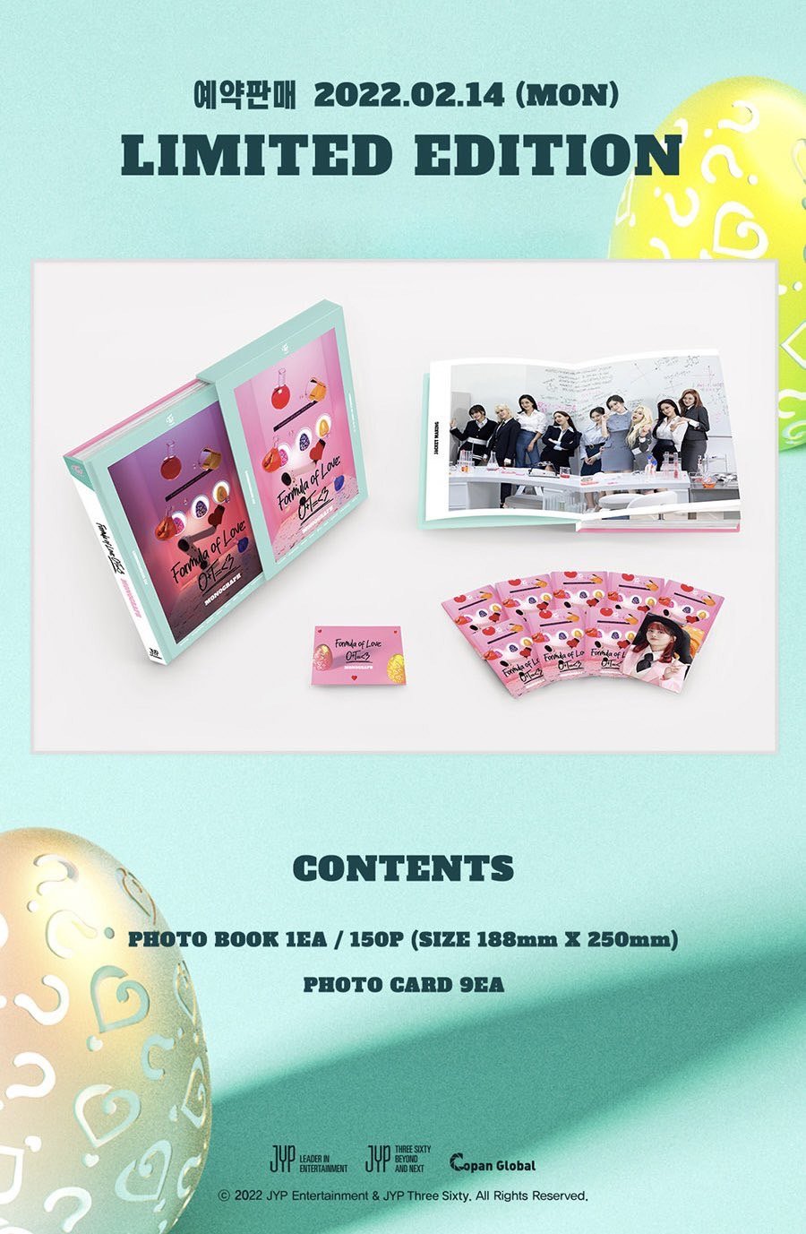 TWICE FORMULA OF LOVE : O+T=<3 [MONOGRAPH]