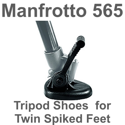 รองเท้ายาง Manfrotto 565 Tripod Shoes (Set of 3) for Twin Spiked Feet ใช้ป้องกันความเสียหาย ที่จะเกิดขึ้นกับ ปลายขาตั้ง พื้นหินอ่อน ประกันศูนย์ 5 ปี