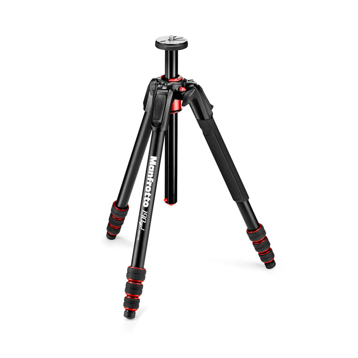 ขาตั้งกล้อง Manfrotto 190 Go! Aluminium 4-Section Camera Tripod with twist locks ผลิตจากวัสดุวัสดุอลูมิเนียมที่แข็งแรง แกนกลางขาตั้งกล้องสามารถทำ 90 องศาได้ พร้อม Twist Locks MF-MT19-GA4TB ประกันศูนย์ 10 ปี