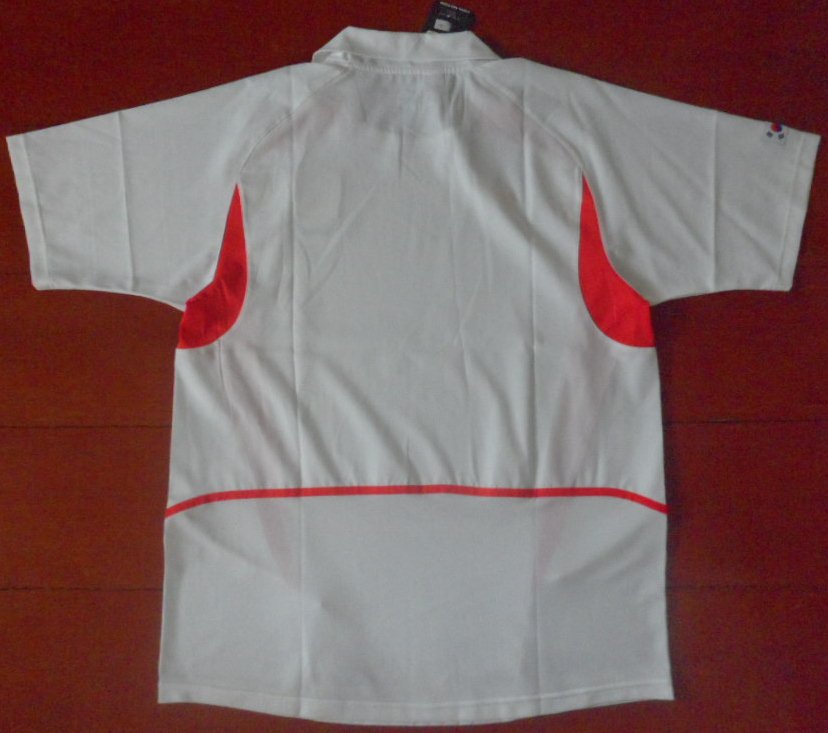 เสื้อฟุตบอล ทีมชาติเกาหลีใต้ ชุดเยือน ชุดลุยศึกฟุตบอลโลก 2002 ใหม่ XXL-Size / KOREA Football Shirt Away Kit World Cup 2002 Jersey NEW XXL-Size