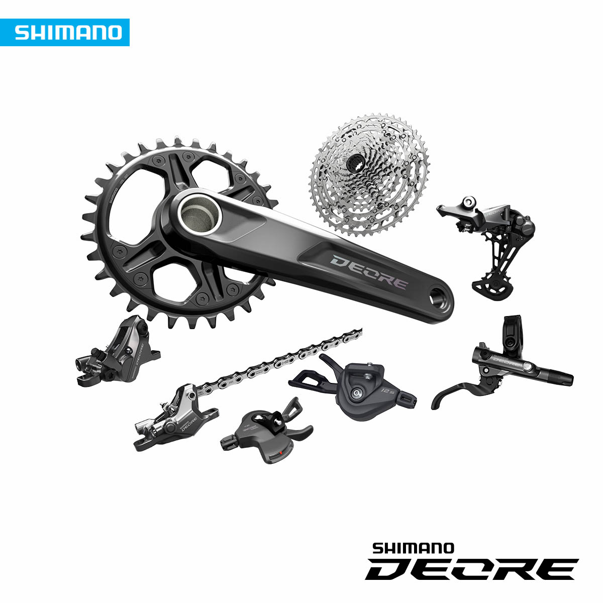 ชุดขับ Shimano DEORE M6100 1x12-Speed – ประสิทธิภาพระดับโปร ราคาคุ้มค่าที่สุด!