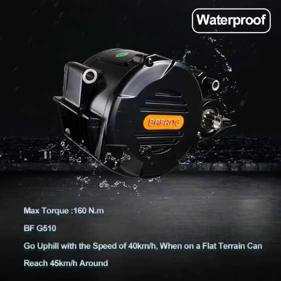 มอเตอร์กลาง Bafang M620 G510 Ultra 52V 1000W CAN BUS 2025 แรงบิด 160N.m ใช้กับเฟรมเฉพาะ + จอ DPC-18 พร้อมครังก์และเบรก