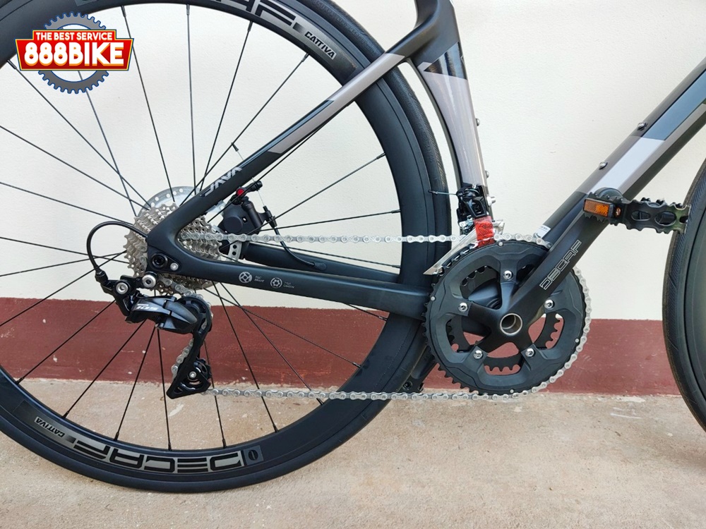 จักรยานเสือหมอบ JAVA VESUVIO DISC 22 สปีด เฟรมคาร์บอน แฮนด์อินทิเกรด ชุดเกียร์ 105 ล้อ 700c 2022