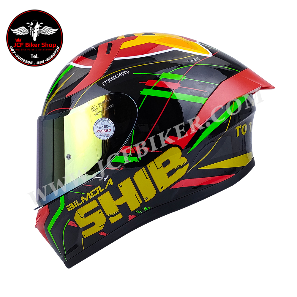 หมวกกันน็อคเต็มใบ หมวกกันน็อค Bilmola รุ่น Rapid RS ลาย SHIB