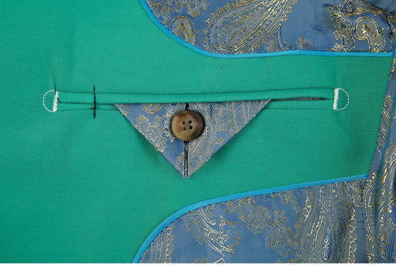 Pre-order ชุดสูทชาย รุ่น 2 กระดุม สีเขียว